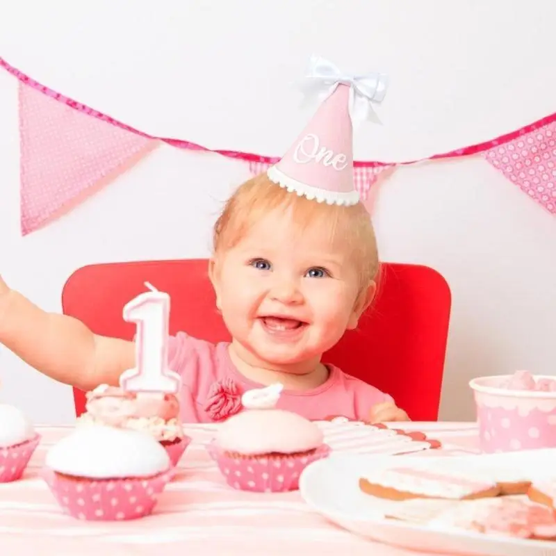 54DF قبعة عيد ميلاد الطفل العصرية أغطية رأس جميلة بعقدة فيونكة تتميز بالنعومة #2