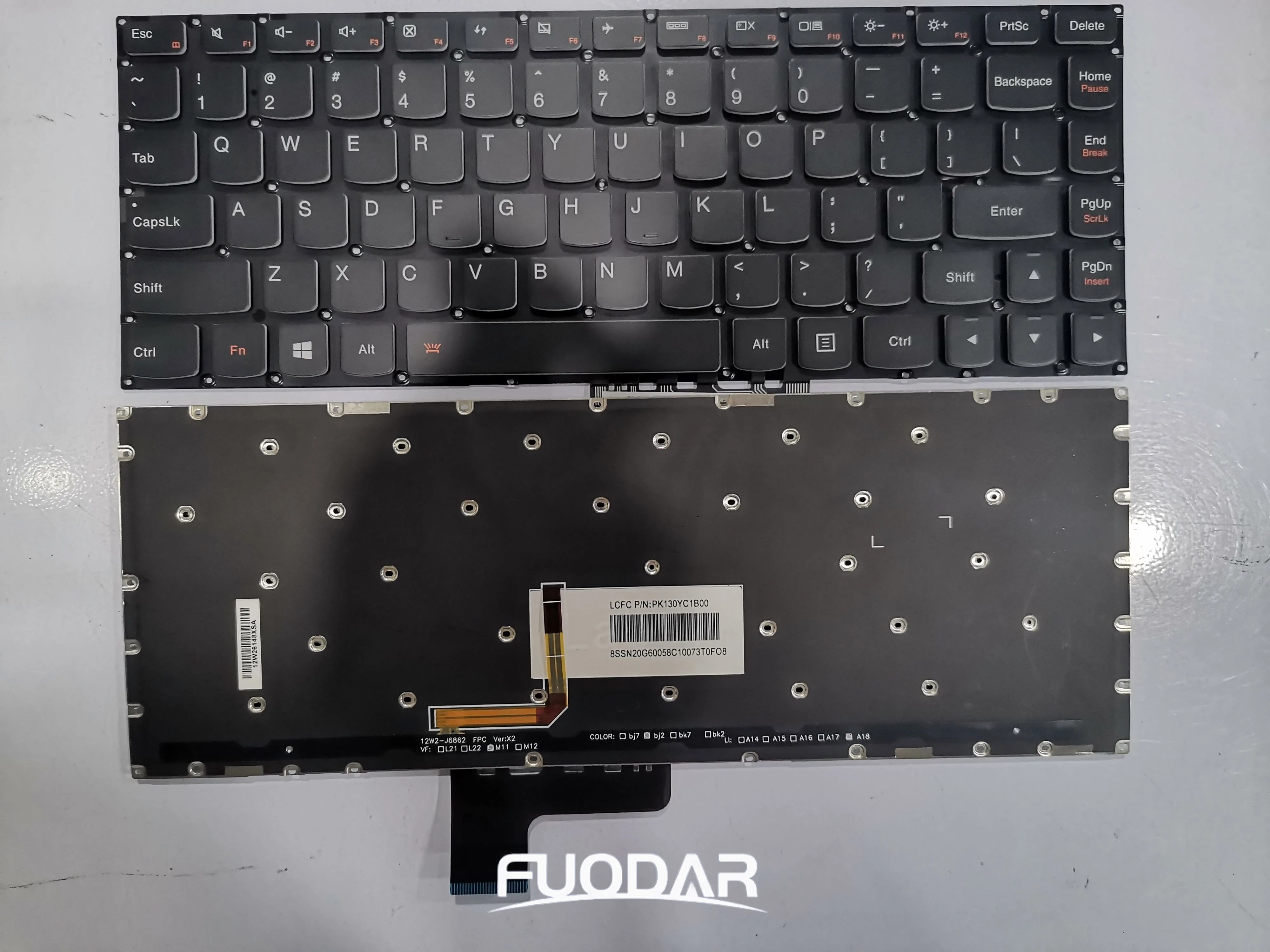 

Английская клавиатура для ноутбука LENOVO yoga C930-13 YOGA 7 pro-13IKB PD4VB C930 с подсветкой