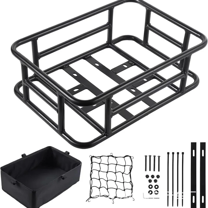 

Electric Vehicle Delivery Rack Bicycle Basket High-Strength Load-Bearing Upgraded Large-Capacity Storage Multifunctional
