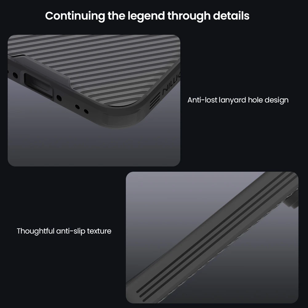 Für Oneplus 15 Hülle NILLKIN Passgenaue Hülle Camshield Schutzhülle Objektivschutz PC+TPU – Detail 11