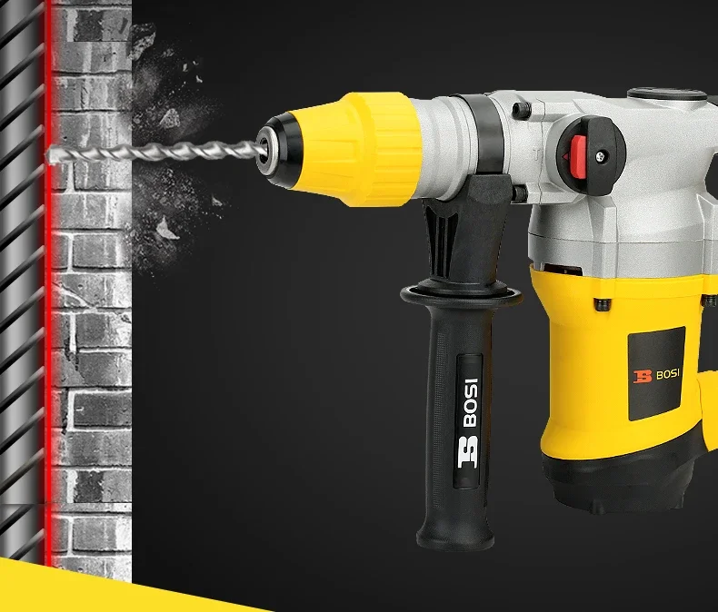 

Electric hammer electric pickaxe industrial grade slotted high power impact drill household multi-functional