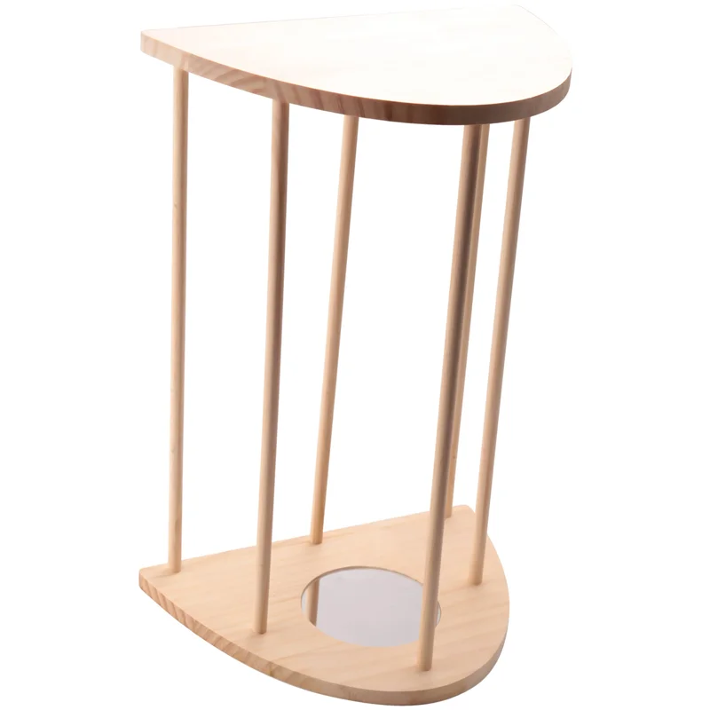 

YWDZ-мини цыпленок с зеркалом, прочный бамбуковый брудер для курятника и брудера, тренировочный окунь для детских цыплят