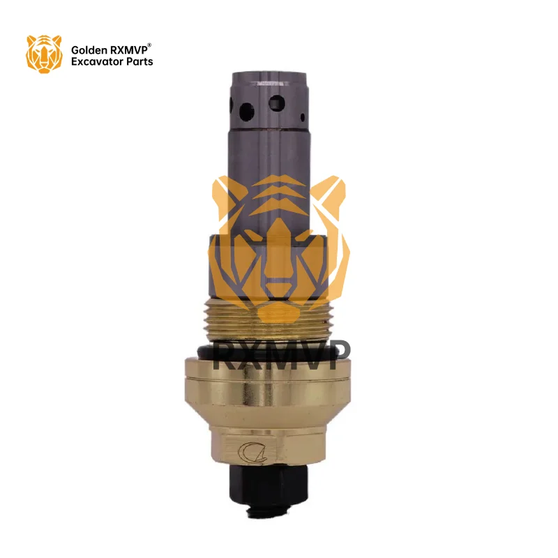 SH200A3 walking main relief  valve  Overflow valve Excavator spare parts  Construction Machinery  travel unloading valve