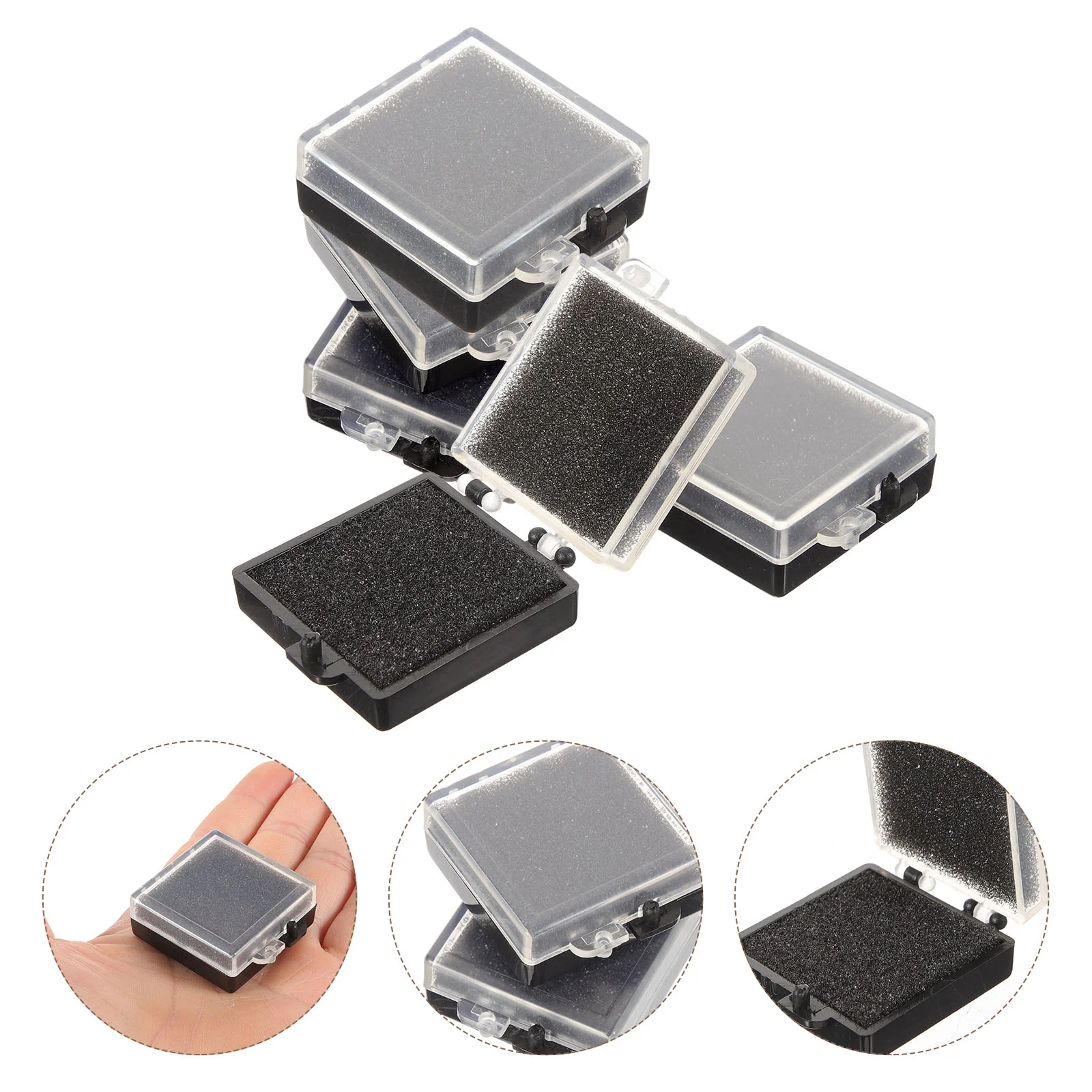 5 Pcs Chip Box Anti-static Sponge Plastic Electronic Parts Storage Containers for Chips Case Water Proof Organizing