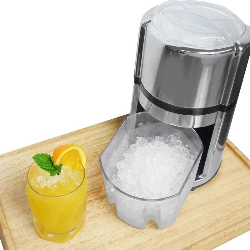 Household Mini Ice Shaver Crusher Snow Cone Portable Manual Crushing Ice Machine for Fried Smoothie Ice Block Shredder Machine