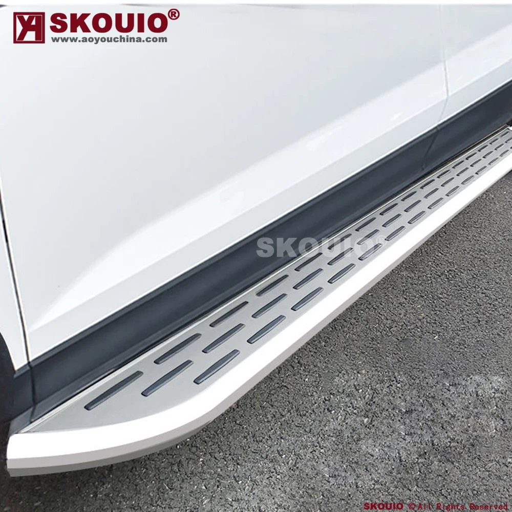 Manufacturer Customize various models side pedal car aluminum running board For  x5 side step SKOUIO 57