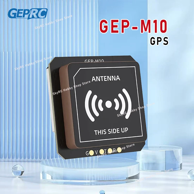 Modulo GPS GEPRC GEP-M10 - u-blox M10 15/22mm Doppia bussola Baro 32-Sat GPS+BDS+Galileo FPV Modulo RC