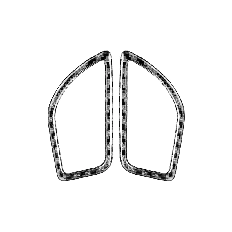 Carbon Fiber for BMW 1 Series F20 F21 2012-2018 Interior Accessories Car Air Conditioner Outlet Vent Cover Trim Stickers Frame view 3