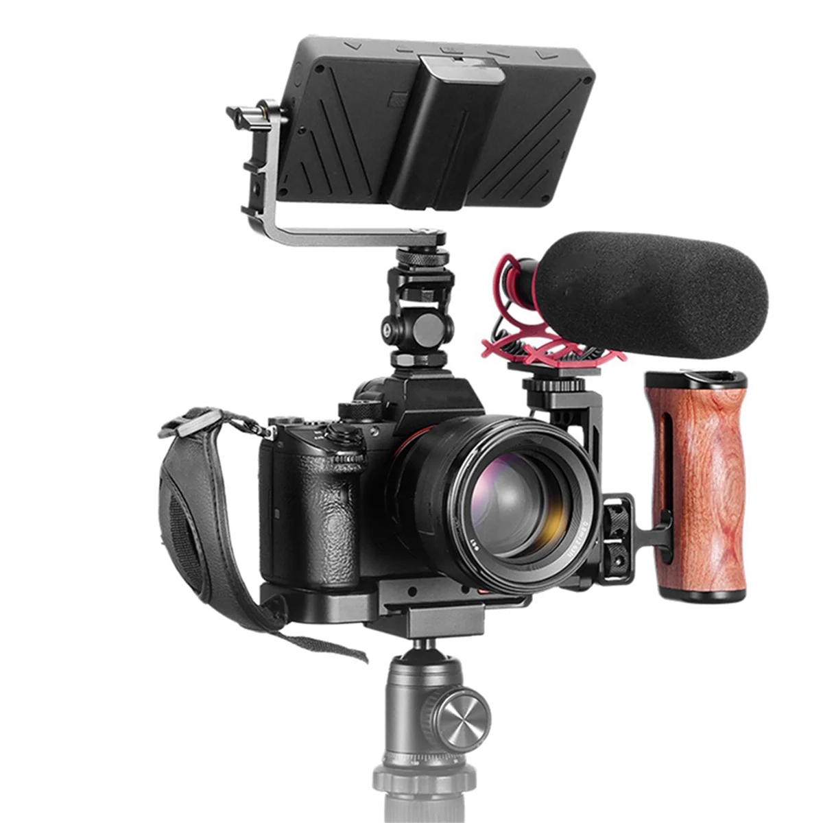 

Y60A Quick Release Plate for A7M3 A7R3 Cage Vertical L Plate Universal Tripod A9 DSLR Camera Accessories