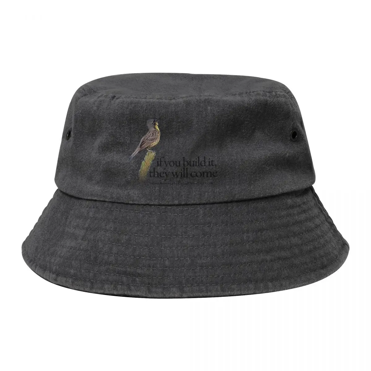 

Kirtland's Warbler in Ontario Bucket Hat Sunscreen Beach Outing fashionable Caps Women Men's