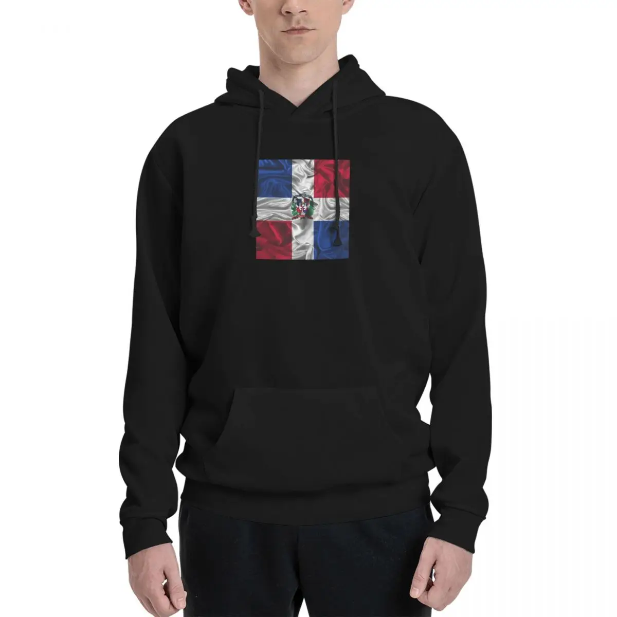 Dominican Republic Flag Hoodie Harajuku Pullover Autumn Winter Men's Women's Sweatshirts Long Sleeve Tops