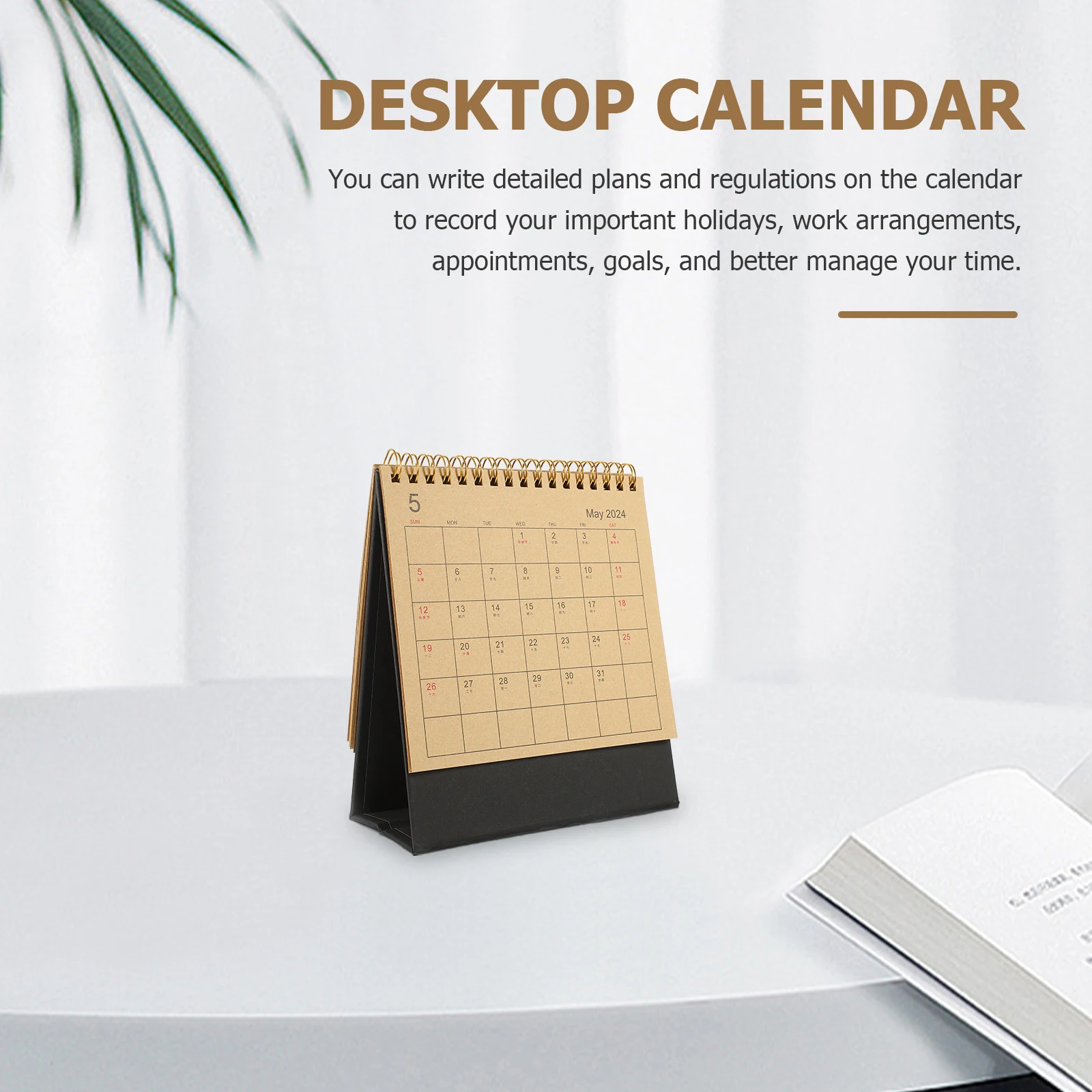 

Multi-functional 2024 Desk Simple Notebook Office Decor Retro Table Large Aesthetic Paper Notepad Organize Work Life Creative