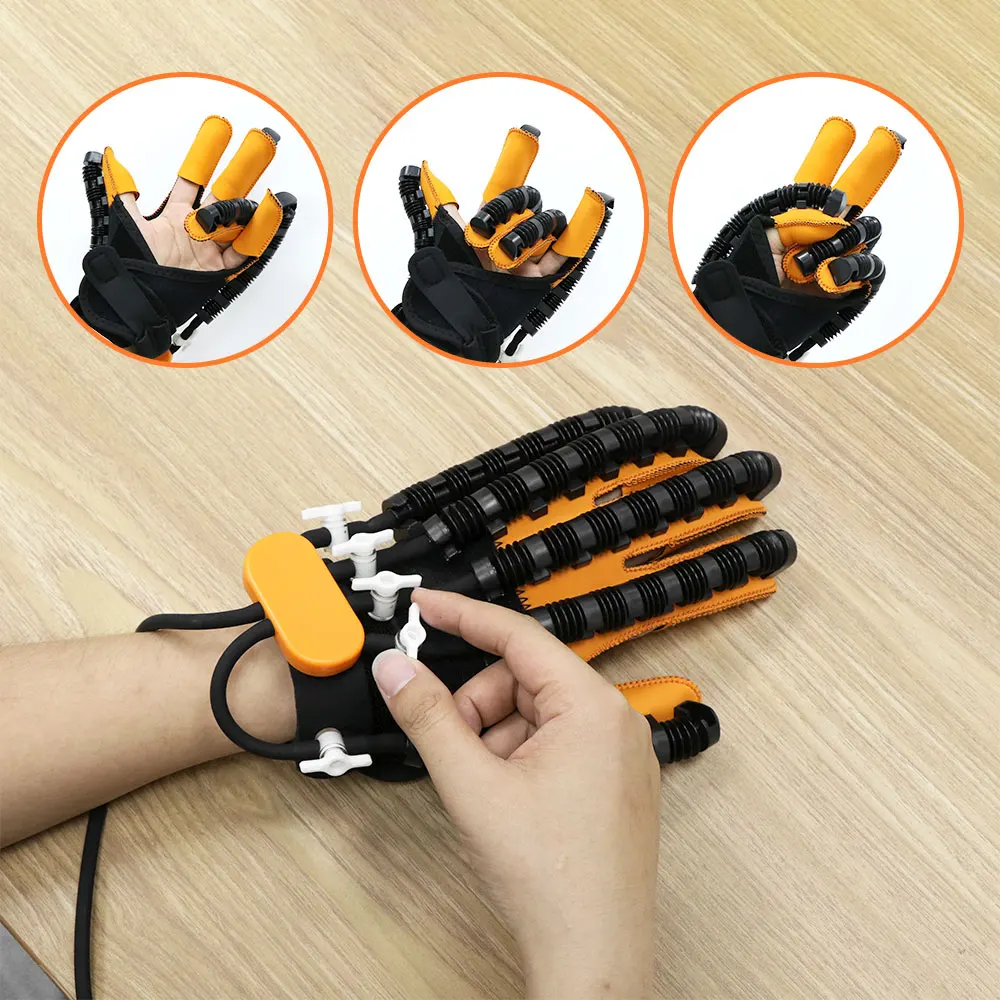 Hand Rehabilitation Robot Glove Finger Training Massage Gloves Stroke Hemiplegia Rehabilitation Hand Function Recovery Health