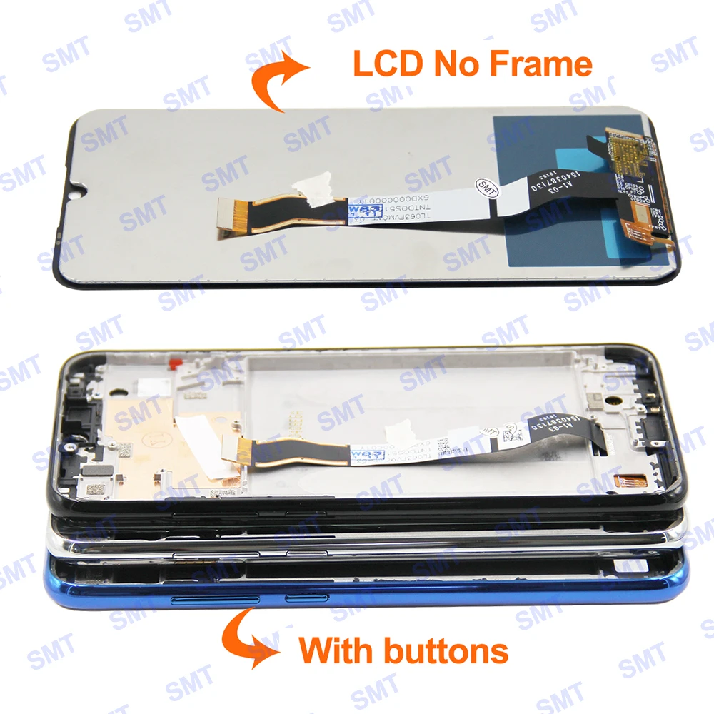 100% Test High Quality Touch Screen For Xiaomi Redmi Note 8 LCD Display Digitizer Assembly For Redmi Note8 Display Replacement