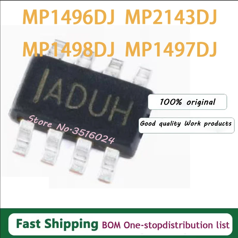 (10piece)100% New MP1497DJ MP1496DJ MP1496DJ-LF-Z MP1497DJ-LF-Z MP1498DJ MP1498DJ-LF-Z MP2143 MP2143DJ-LF-Z sop23-8 Chipset