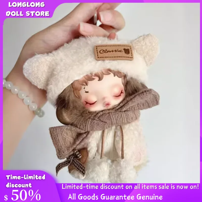 

Doll Clothes Outfit For Skullpanda V1 V2 Cute Mini Scarf Head Cover Doll Accessories Costumes For Doll Dress-Up Play Clothes