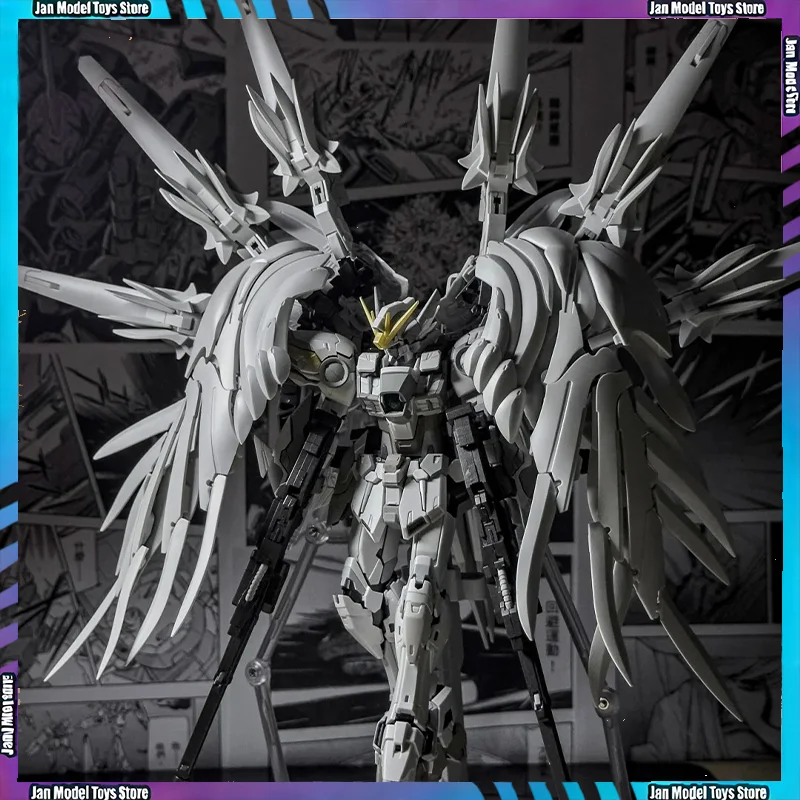 

Daban 8827 MG 1/100 Snow White Prelude Fix Model Kit XXXG00YSW Wings Assembly Plastic Action Figures Custom Toy For Hobbyists