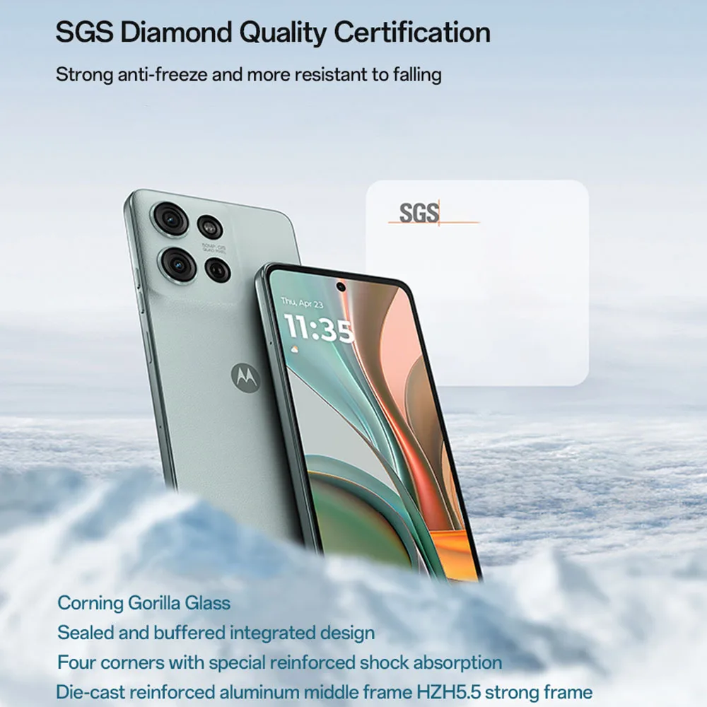 كاميرا Moto G75 5G الذكية مقاس 6.8 بوصة 120 هرتز Snapdragon6 Gen3 بقدرة 5000 مللي أمبير في الساعة وذاكرة قراءة فقط 50 ميجابكسل #3