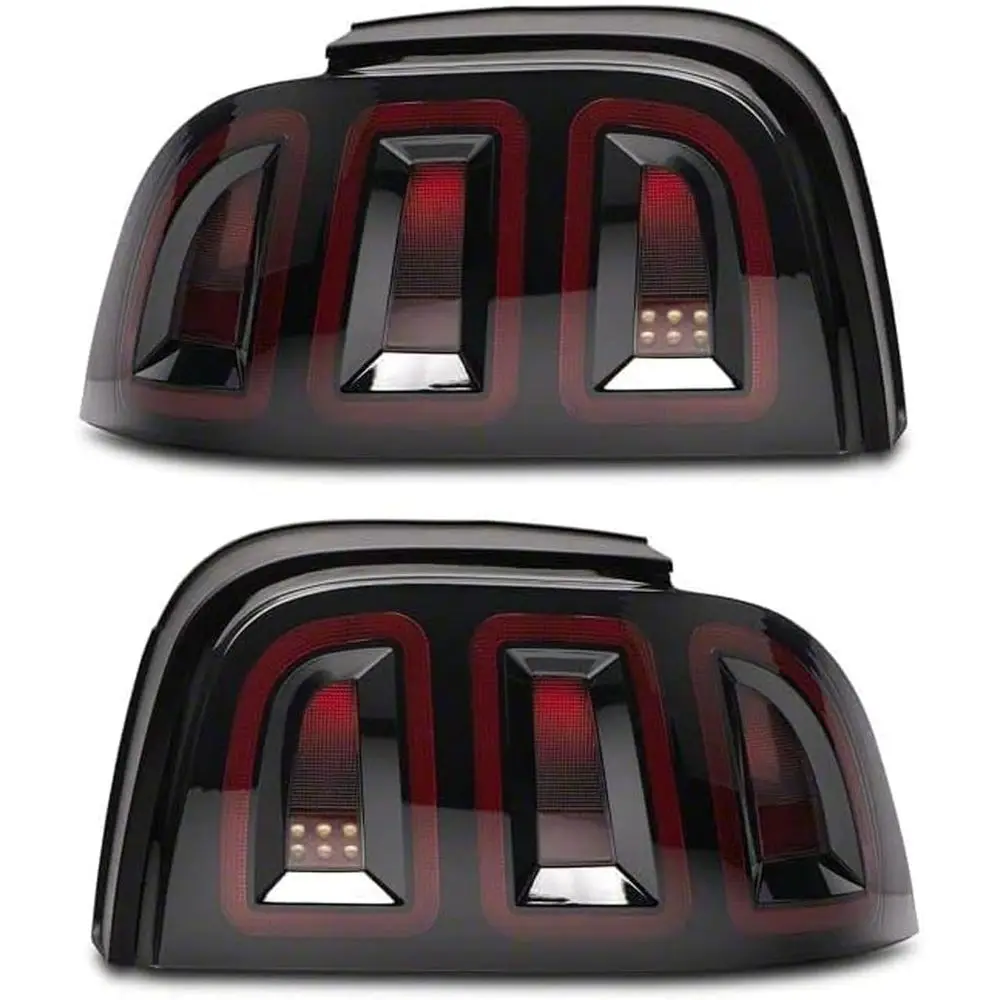 

Комплект светодиодных задних фонарей - Экстерьерный стильный дизайн, подходит для Ford Mustang 1996-1998