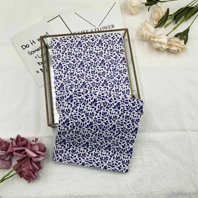 10/20pcs/Pac 33*33cm Colourful Printed Napkins 2 Ply Blue Leaf Table Setting Paper Placemats DIY Butterfly Bone Bart Paper