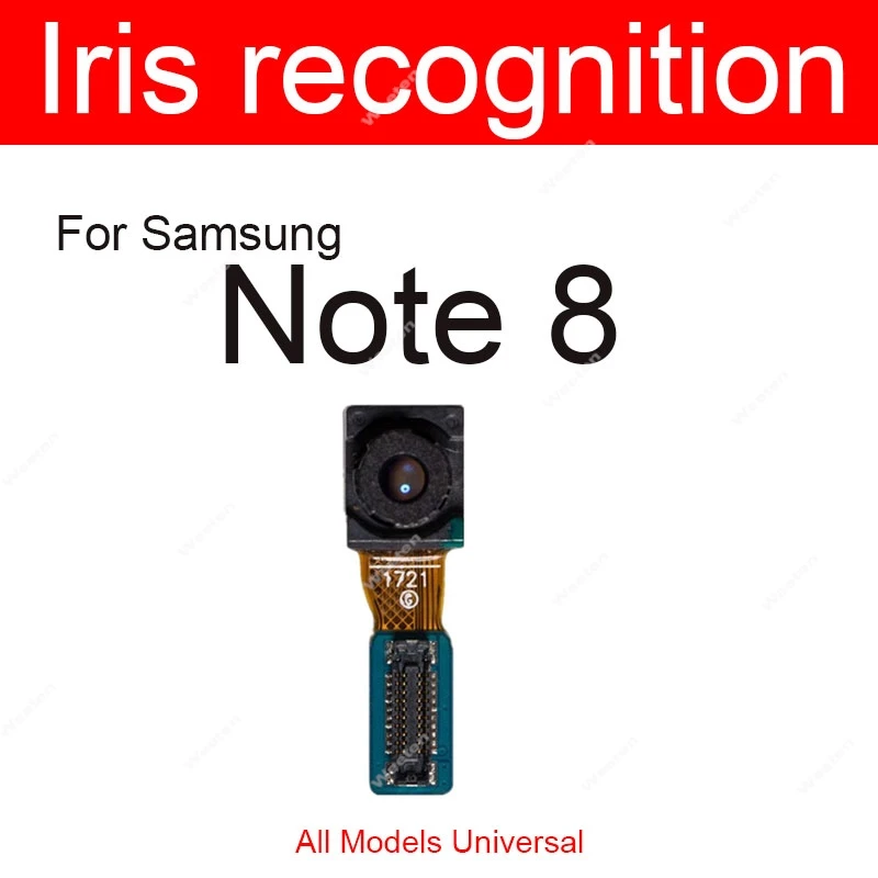 Front Rear Camera For Samsung Galaxy Note 8 /Note 9 Iris Scanning Camera Back Main Front Facing Camera Module Flex Cable Parts