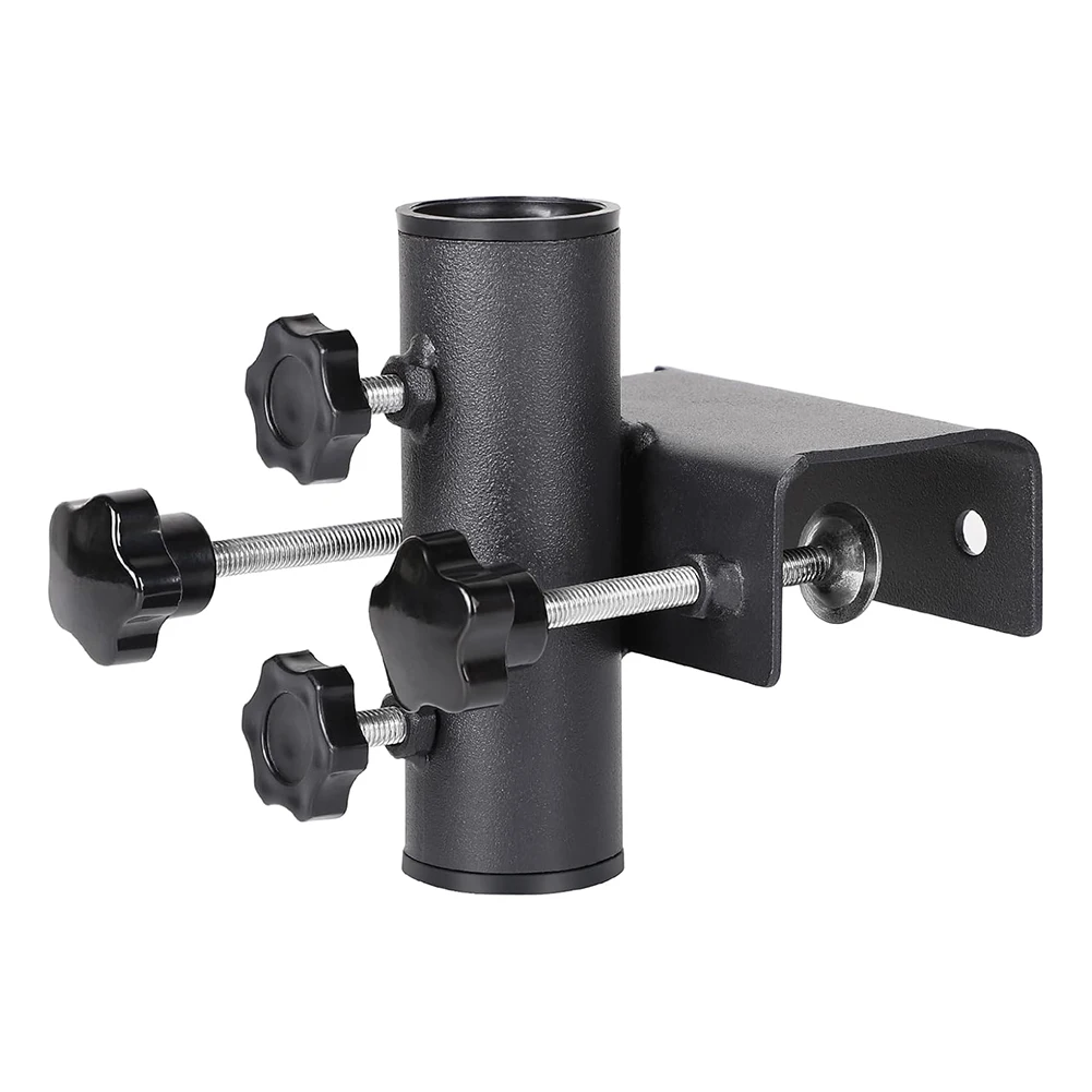 

Balcony Umbrella Holder Clamp Garden Fence Parasol Decking Holding Bracket Stand Outdoor Sun Umbrella Fixed Bracket