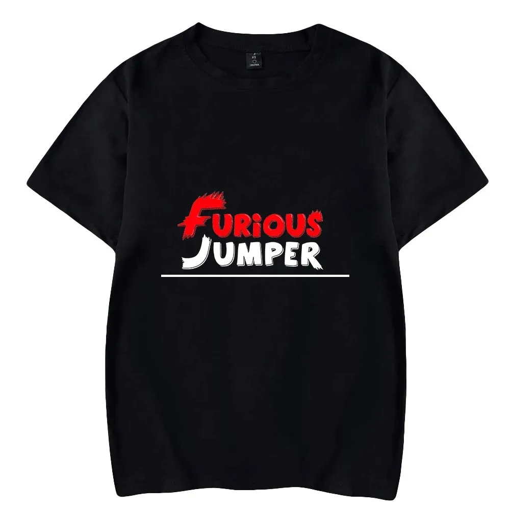 Camiseta masculina e feminina Furious Jumper, camiseta unissex, tops de manga curta, moda casual, verão, nova, 2024