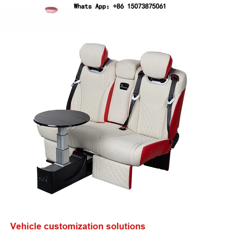 Custom VIP Van Rear Leather Car Seats Luxury Business Captain Chair for Alphard Sprinter Hiace