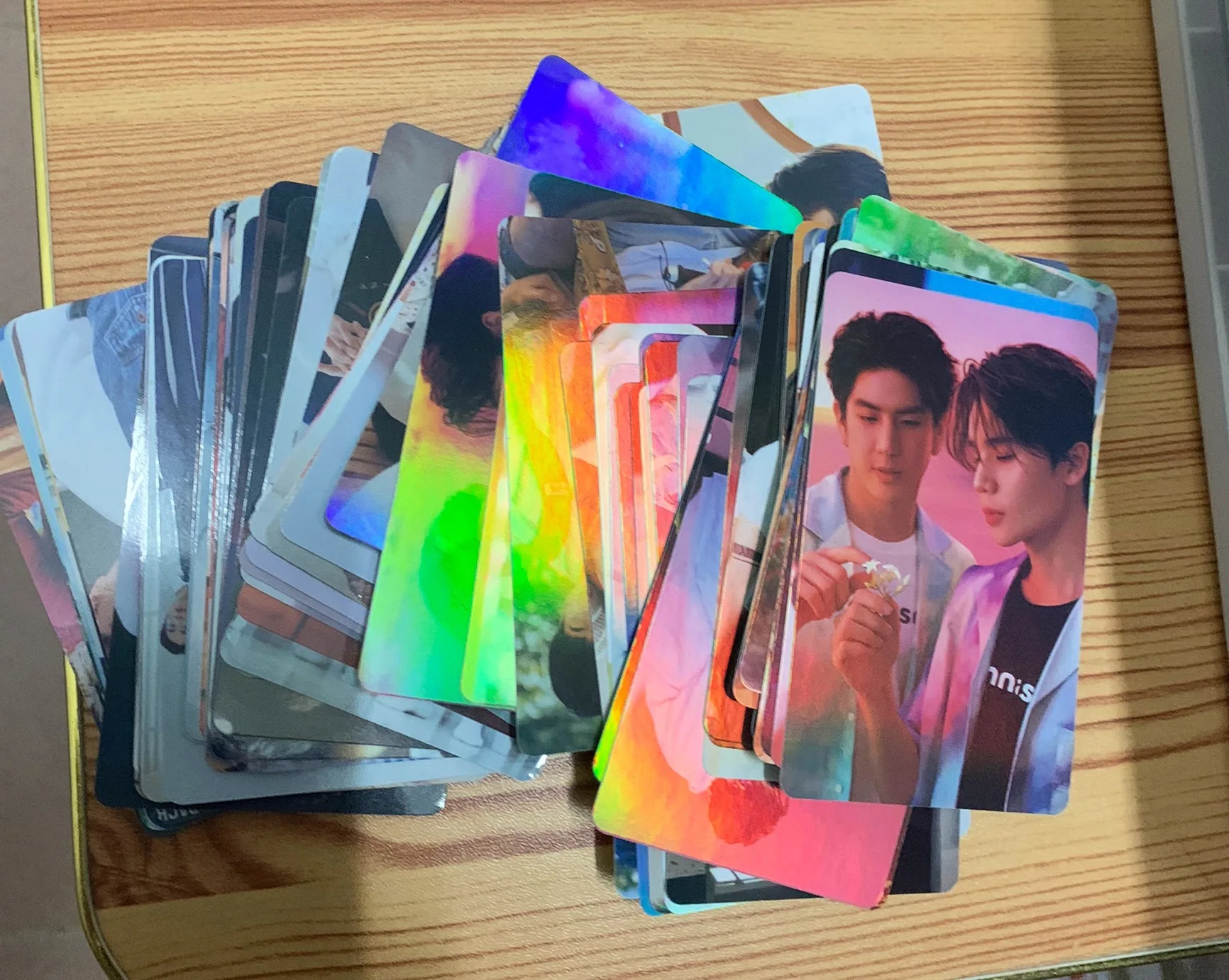 96 pezzi Last Twilight Series Jimmysea 5,4x8,5 cm Carte laser ad angolo rotondo Carte Lomo