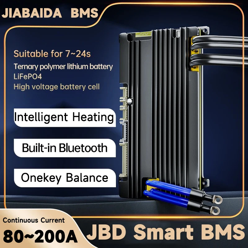 jbd-smart-bms-8s-24v-lifepo4-16s-48v-bateria-de-litio-li-ion-7s-24s-10s-13s-14s-20s-100a-200a-jiabaida-bms-con-balanceo-bt-uart