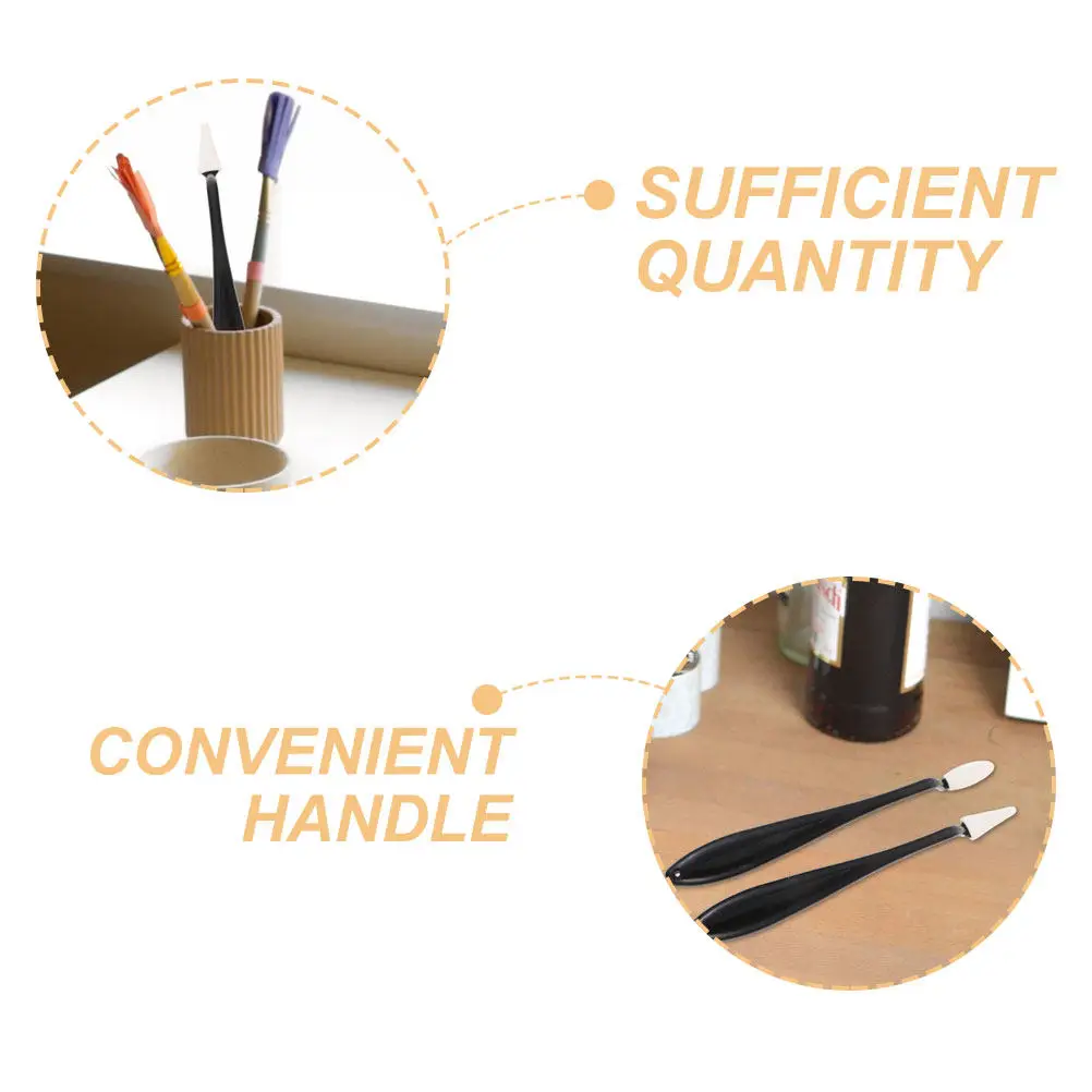 1Sets Sketch Wipe Tool Round and Pointed Tip Blending Sponge Eraser for Precision Drawing Sketching Ceramics Pottery Modeling