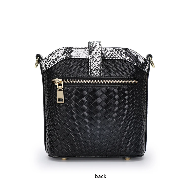 Echte Leder-Bucket-Bag für Damen, Schulter-Crossbody-Tasche aus Rindsleder, 2026 Neuer Trendiger Lässiger Vielseitiger Sommer-Damen-Mini-Bag – Detail 13