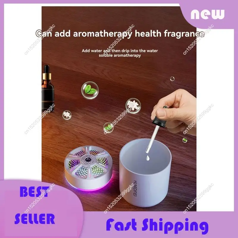 Best Selling-180ML Mini Air Humidifier USB Electric Aroma Diffuser Essential Oil Purifier Aromatherapy Mist Maker Lights