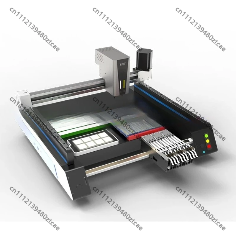 Desktop Vision SMT Pick and Place Machine PCB Prototyping Proofing Equipment Dual  Automatic Component Mounter Research Device