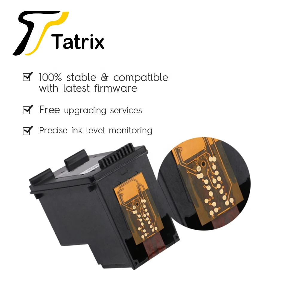 Tatrix For HP664 XL 664XL Remanufactured Color Ink Cartridge Cartucho for hp664xl for HP DeskJet Ink Advantage 1115 2675 Printer