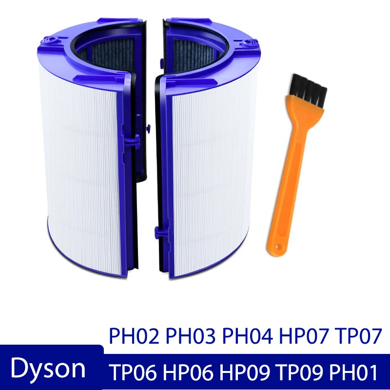 منقي الهواء HEPA وفلتر الكربون لدايسون TP06، TP09، HP06، PH01، PH02، TP07، HP07، HP09، 970341 -01, 965432 - 01