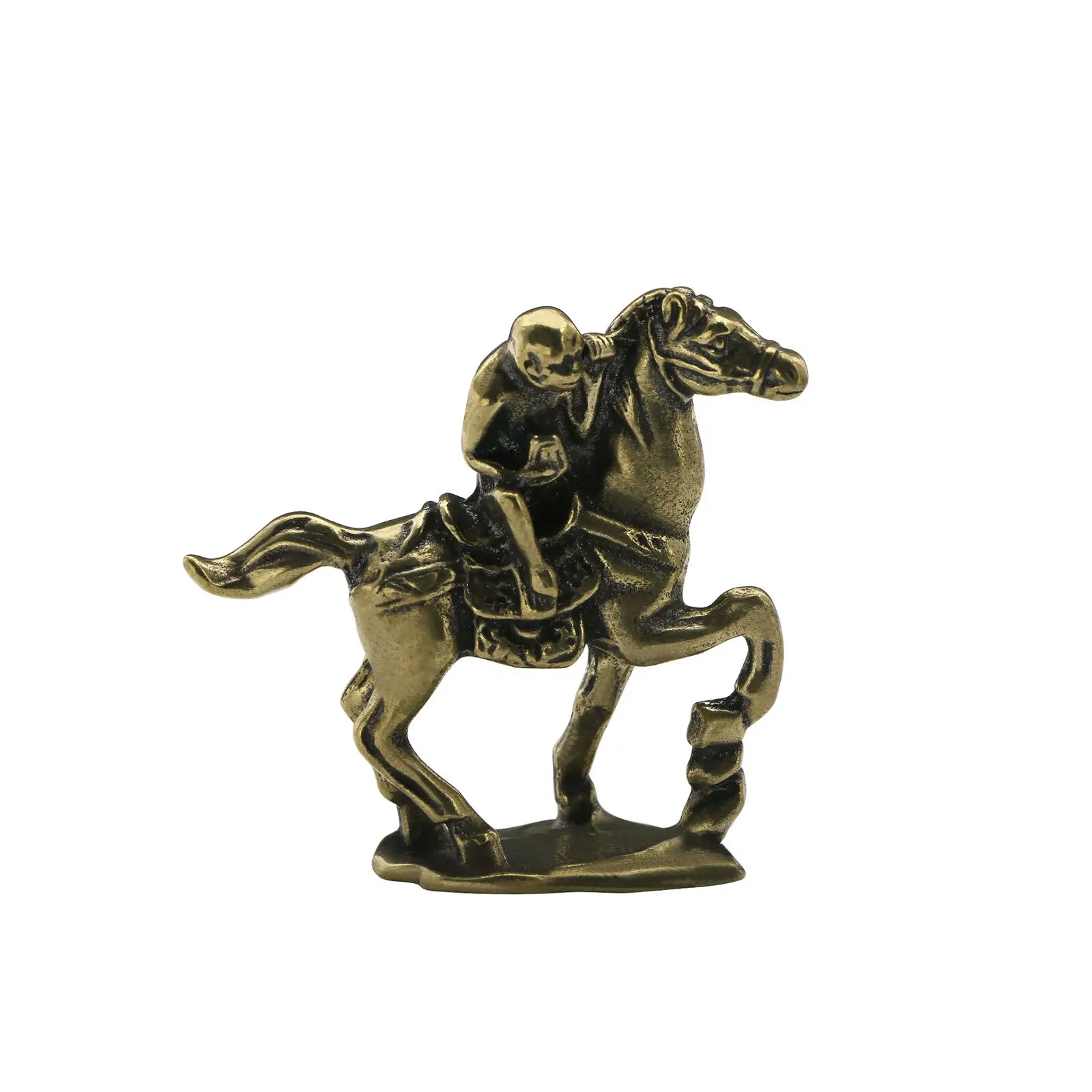 Brass Solid Horse M…