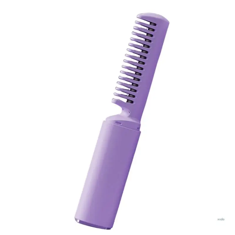 Travel Friendly Anti Scald Hot Comb with Cordless Rechargeable 3 Adjustable Heat Setting Hair Styling Accessories