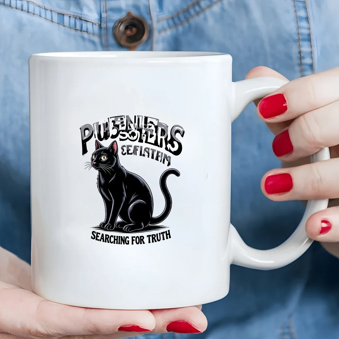

11oz Cartoon Cat Mug - Adorable PUSSYCATS Cup Authentic Kids & Office Cup Christmas Home Gift