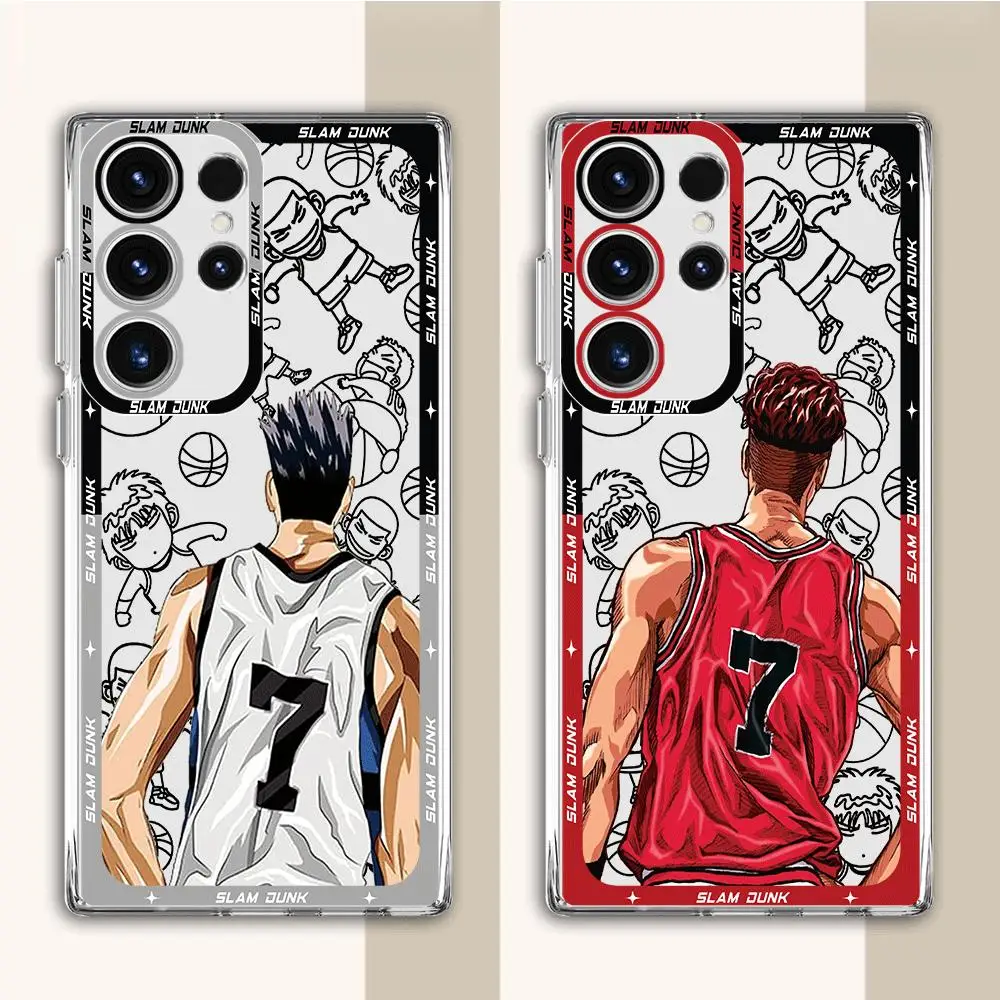 Чехол для телефона Samsung Galaxy S24 Ultra S21 S20 FE S23 FE S10 S22 Plus Note 20 Ultra 10 Slam Dunk