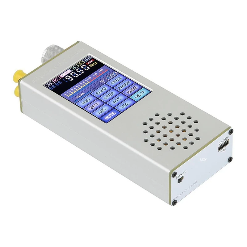 Карманный декодер ATS FM SSB SDR AM LSB USB Ручной радиоприемник из алюминиевого сплава 1 компл.