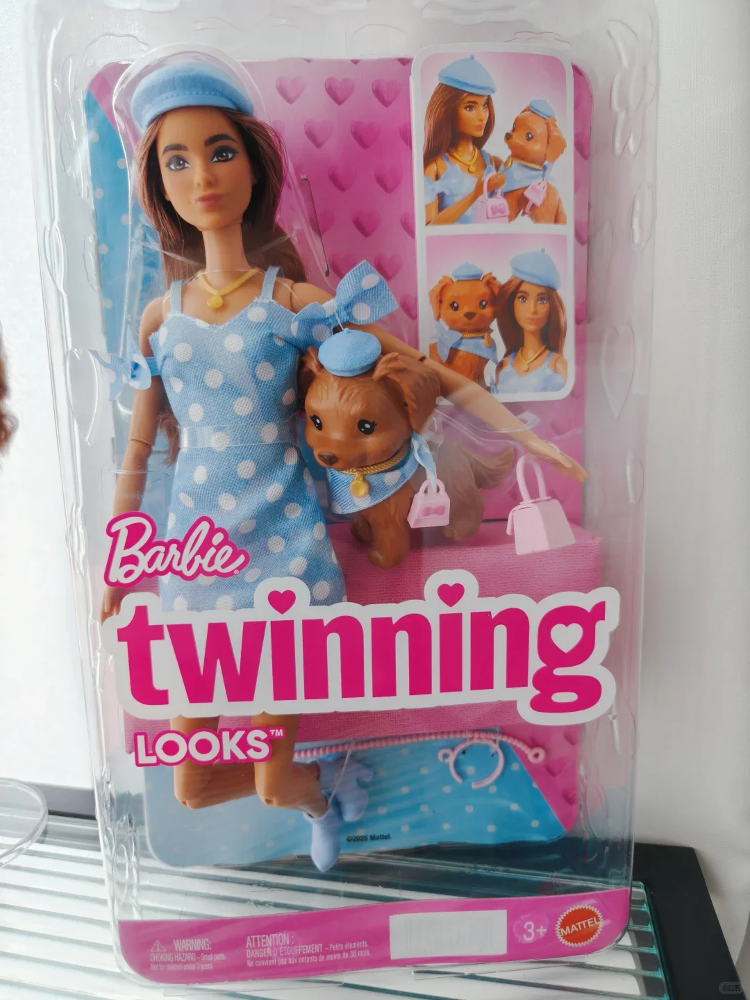 Barbie boneca girando poodle vibrante suave cocker spaniel conjunto figura colecionável moda meninas brinquedos na moda presente de natal
