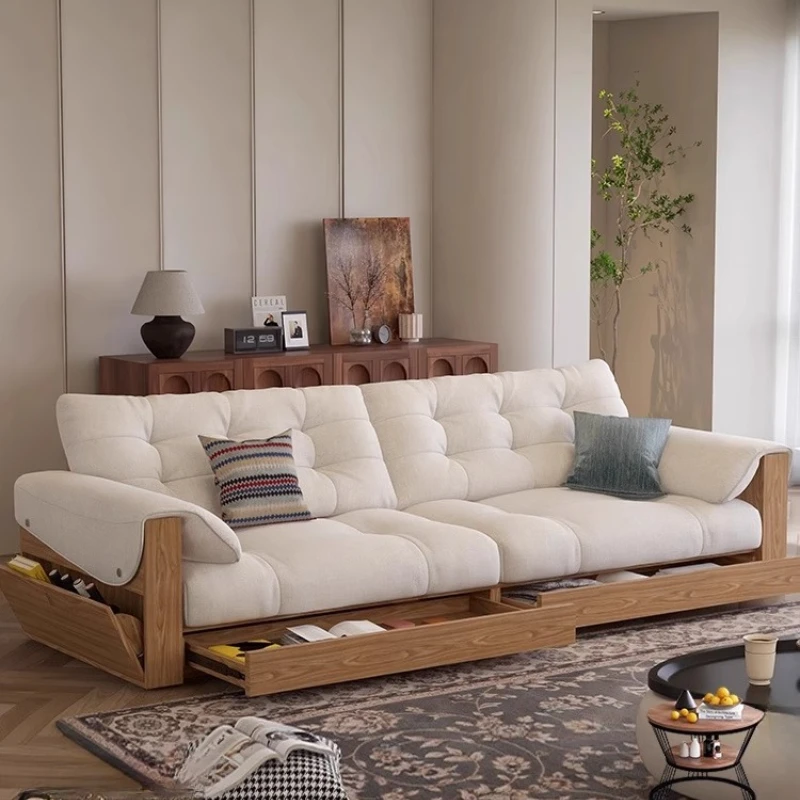 Floor Nordic Sofa Minimalist Recliner Adults Comfortable Soft Sofa Cushion Living Room Divani Da Soggiorno House Accessories