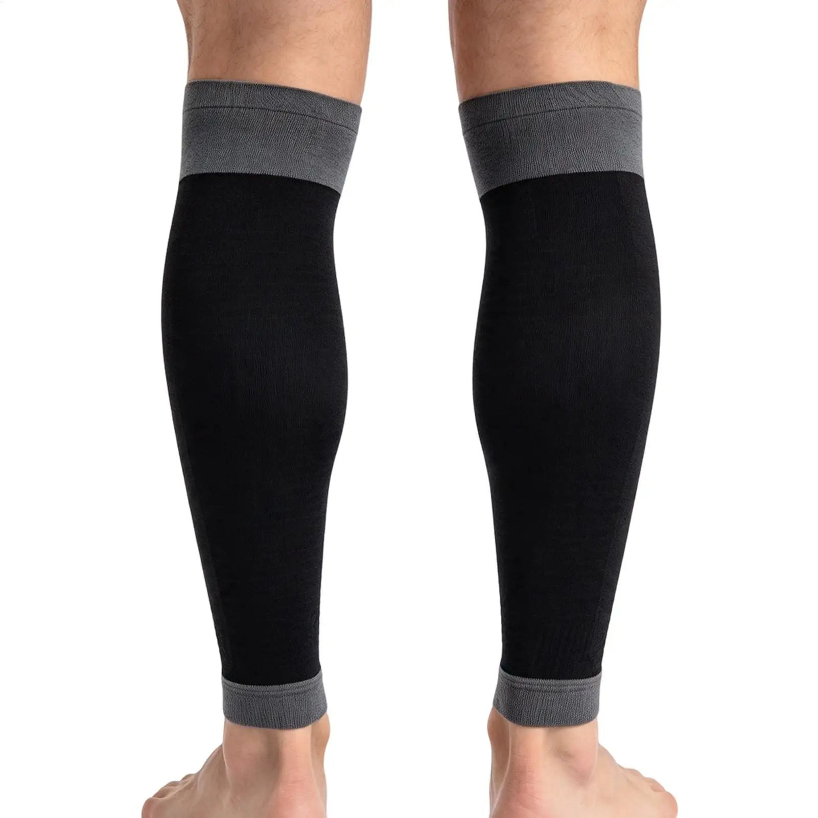 Calf Compression Sleeves Footless Shin Splint Support Brace Running Compression Sleeves Calf For Women Men Basketball Volleyball