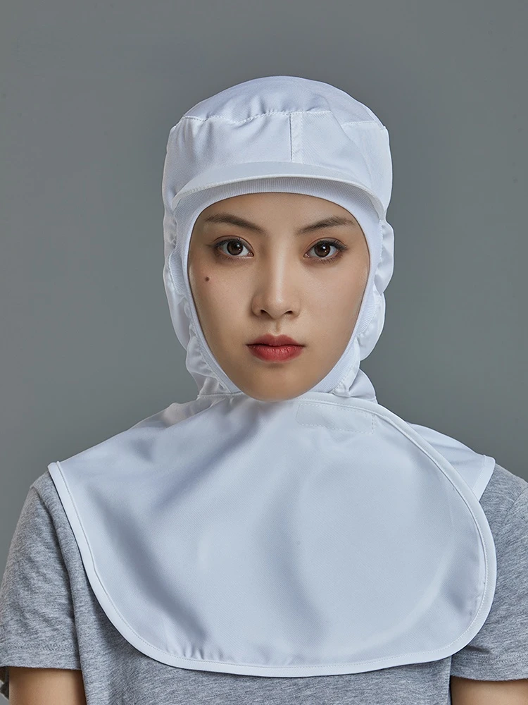 Food factory working cap for men and women blue processing plant protective shawl cap workshop worker's cap to prevent hair loss