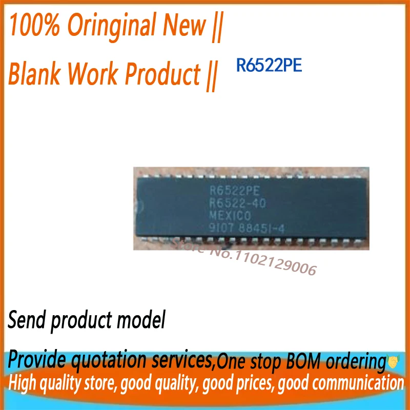 New 10PCS/LOT R6522PE R6522AP R6522P R6522 6522 PE DIP-40