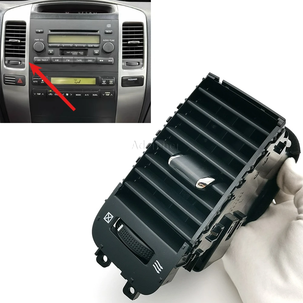 

Compatible For Toyota Land Cruiser Prado 120 Lexus GX470 2003-2009 Car Left Air Conditioning Vent Grille Outlet Replacement Part