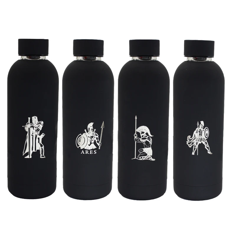 LOGO Custom Vacuum Flask Stainless Steel Portable Thermos Bottle Outdoor Sports Water Bottle Big Belly Drink Bottle