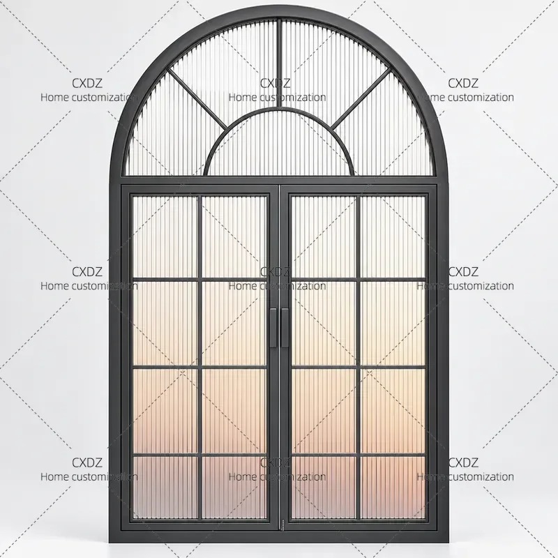 Custom Stainless Steel Soundproof Casement Window Tempered Changhong Glass for Bedroom Kitchen Sunroom Compartment