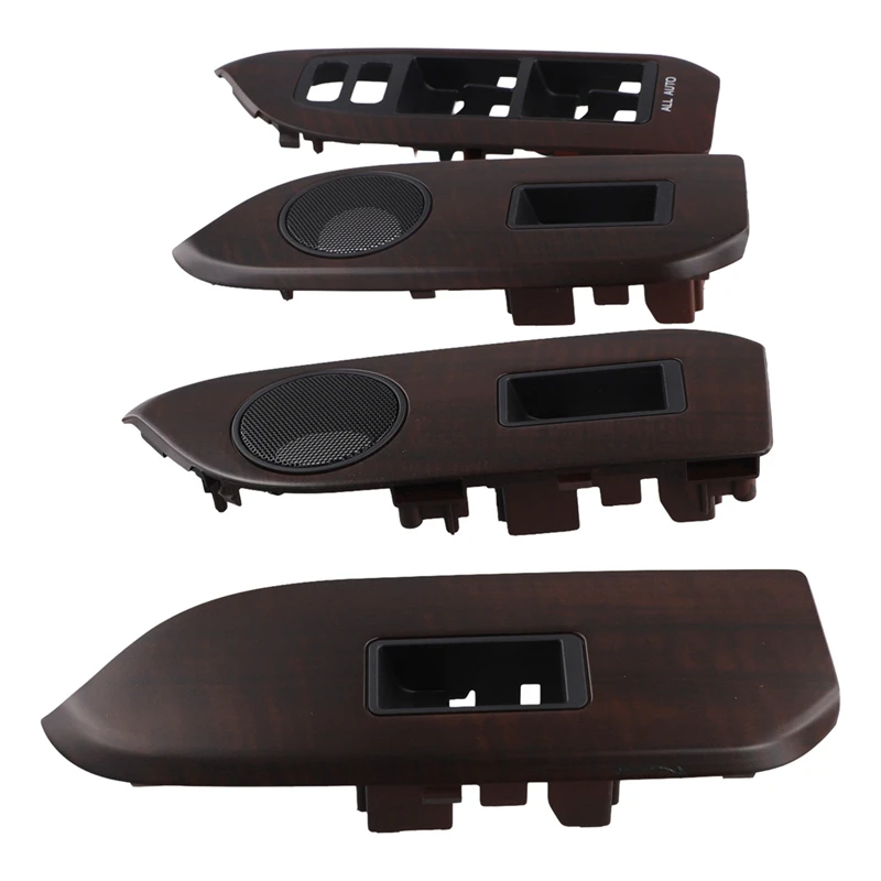 

Front/Rear Power Window Lifter Button Switch Panel Cover Frame Trim For Toyota Prado 2009- LHD 74232-60790,74231-60830